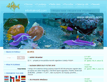 Tablet Screenshot of akvarij.com